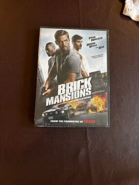 🎬DVD’s 8 for $25 Brick Mansions (Gray) DVD - Action Thriller